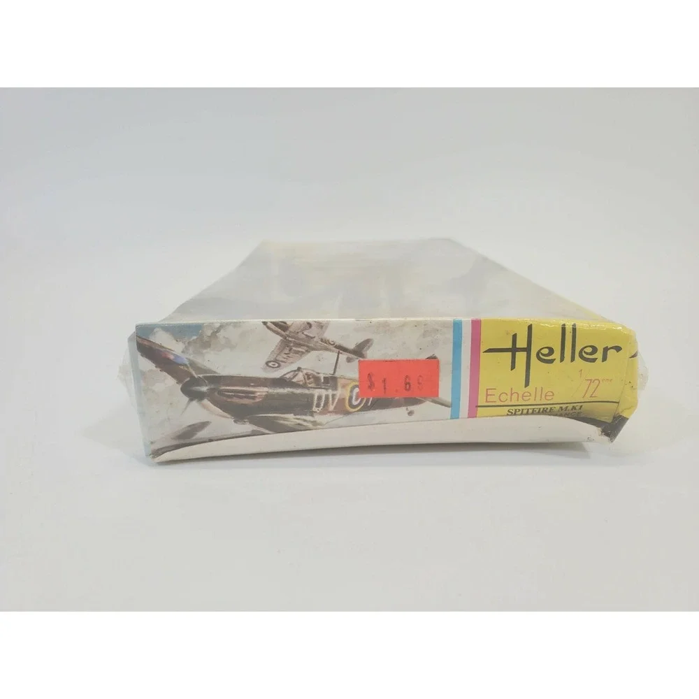 Heller L. 080 Spitfire M.K1 Jet Airplane Plane‎ 1/72 Scale Model Kit NEW